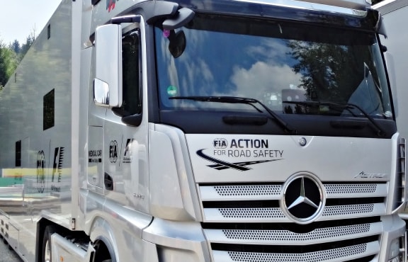 Stripe Image - Mercedes Trucks